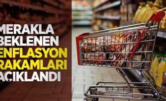 Merakla beklenen enflasyon rakamları açıklandı