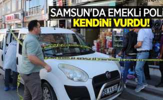 Samsun'da emekli polis kendini vurdu