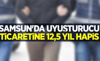 Samsun'da uyuşturucu ticaretine 12,5 yıl hapis