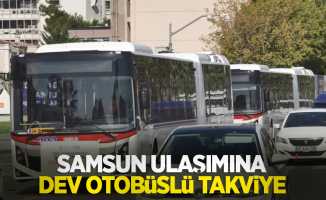 Samsun ulaşımına dev otobüslü takviye