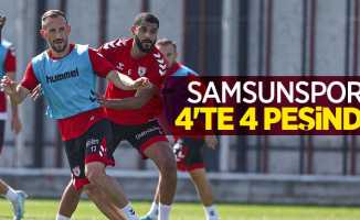 Samsunspor 4’te 4 peşinde