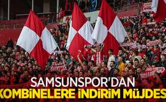 Samsunspor'dan KOMBİNELERE İNDİRİM MÜJDESİ 