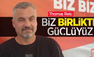 Thomas Reis: "Biz birlikte GÜÇLÜYÜZ"