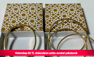 Vatandaşı 85 TL dolandıran sahte avukat yakalandı