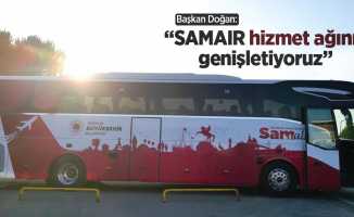 Başkan Doğan: “SAMAIR hizmet ağını genişletiyoruz”