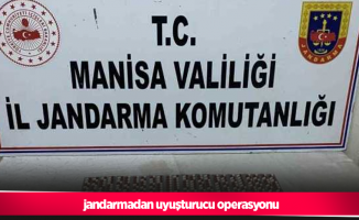 jandarmadan uyuşturucu operasyonu