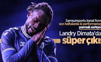 Landry Dimata'dan süper çıkış