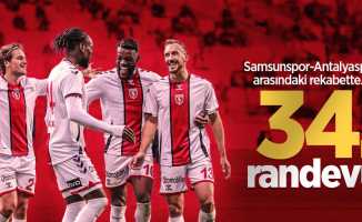 Samsunspor - Antalyaspor arasındaki rekabette 34.RANDEVU