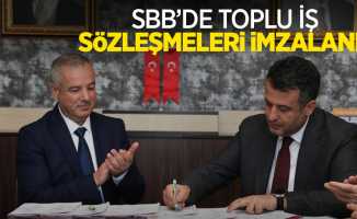 SBB'de toplu iş sözleşmeleri imzalandı