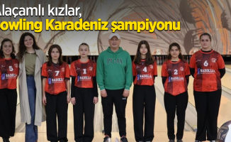 Alaçamlı kızlar, bowling Karadeniz şampiyonu