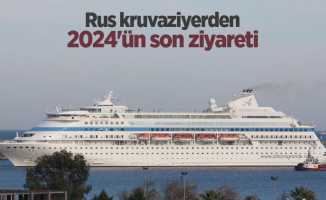 Rus kruvaziyerden 2024'ün son ziyareti