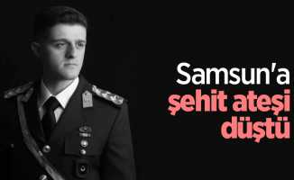 Samsun'a şehit ateşi düştü