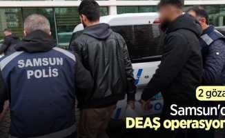 Samsun'da DEAŞ operasyonu: 2 gözaltı