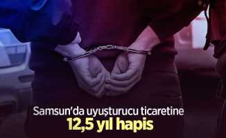 Samsun'da uyuşturucu ticaretine 12,5 yıl hapis