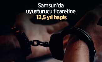 Samsun'da uyuşturucu ticaretine 12,5 yıl hapis