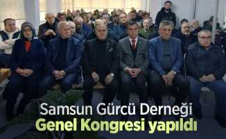 Samsun Gürcü Derneği Genel Kongresi yapıldı