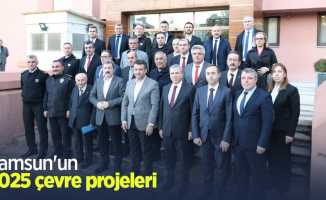 Samsun'un 2025 çevre projeleri