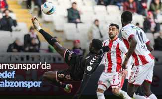 Samsunspor'da  hedef Trabzonspor