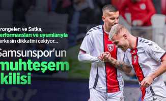 Samsunspor'un muhteşem ikilisi 