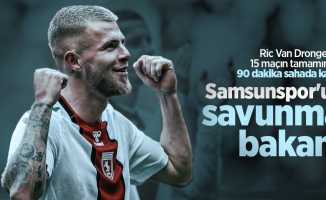 Samsunspor'un  savunma bakanı 