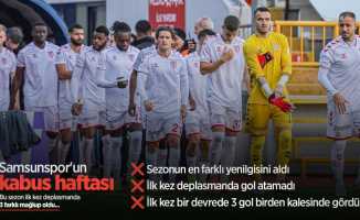 Samsunspor'un kabus haftası 