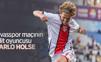 Sivasspor maçının kilit oyuncusu CARLO HOLSE 