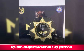 Uyuşturucu operasyonlarında 3 kişi yakalandı