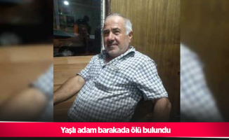 Yaşlı adam barakada ölü bulundu