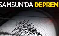 Samsun'da deprem!