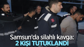 Samsun’da silahlı kavga:2 kişi tutuklandı