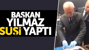 Başkan Yılmaz, Suşi yaptı