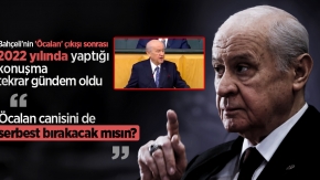 Bahçeli'nin 'Öcalan' çıkışı sonrası, 2022 yılında yaptığı konuşma tekrar gündem oldu: "Öcalan canisini de serbest bırakacak mısın?"