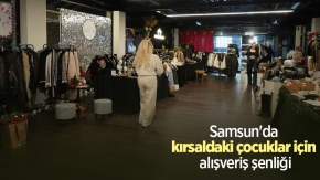 Samsun'da kırsaldaki çocuklar için alışveriş şenliği