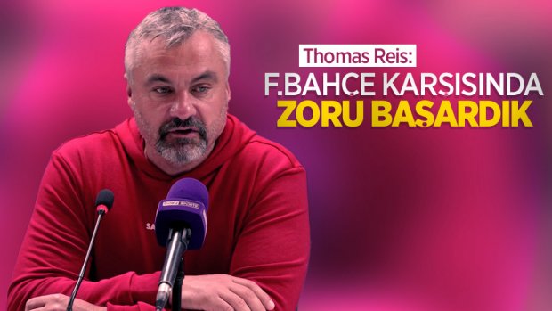 Thomas Reis: F.Bahçe karşısında zoru başardık