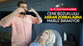 Op. Dr. Emre Kıymık açıkladı: "Çene bozukluğu, akran zorbalığına maruz bırakıyor"