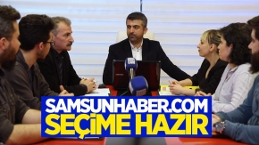 Samsunhaber.COM seçime hazır