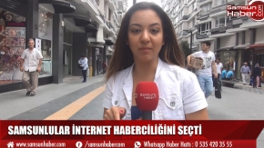 Samsunlular internet haberciliğini seçti