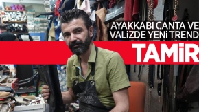 Ayakkabı, çanta ve valizde yeni trend: Tamir