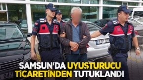 Samsun'da uyuşturucu ticaretinden tutuklandı